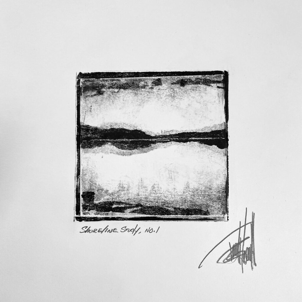 Shoreline Study 1, by Terrell Thornhill
